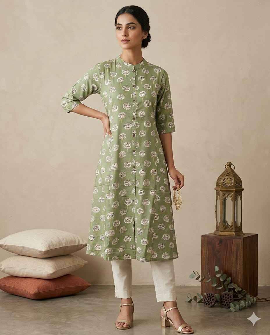 K 909 BY FASHID 01 to 31 Series Designer Collection Beautiful Stylish Fancy Colorful Party Wear & Occasional Wear Cambric Cotton Print Kurtis At Wholesale Price